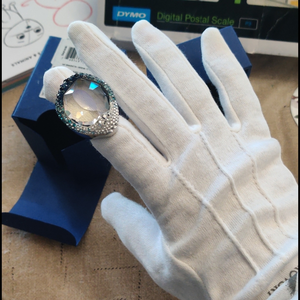 SWAROVSKI hyacinth blue ring - Picture 11 of 16